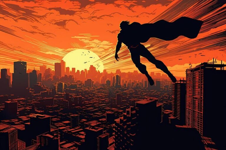 Batman Comic Art