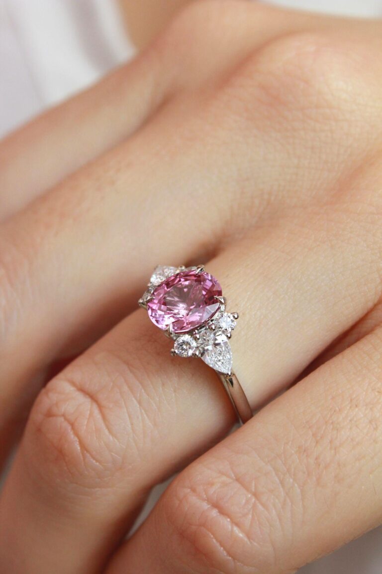 Pink Diamond Ring