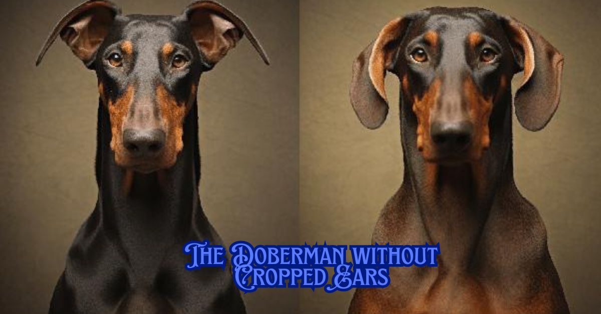 Doberman without Cropped Ears