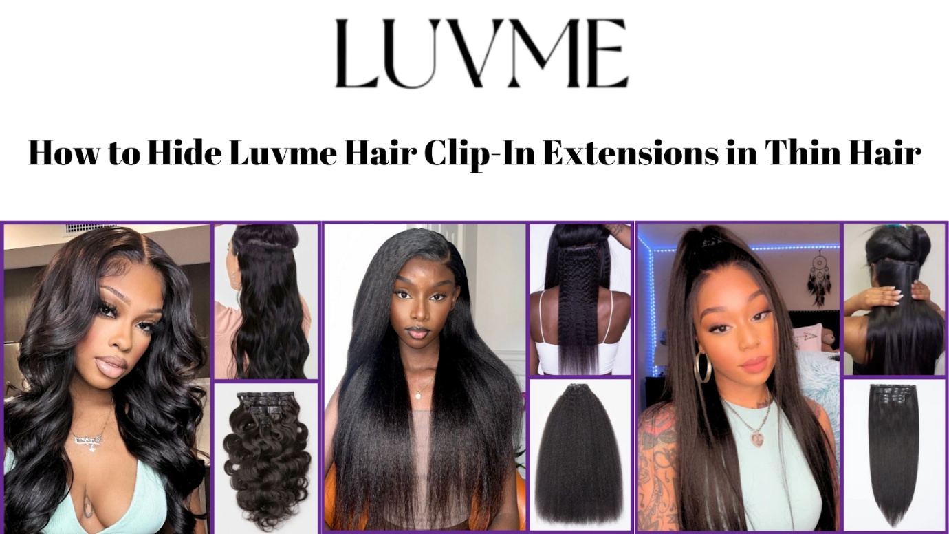 Luvme Hair Clip-In Extensions