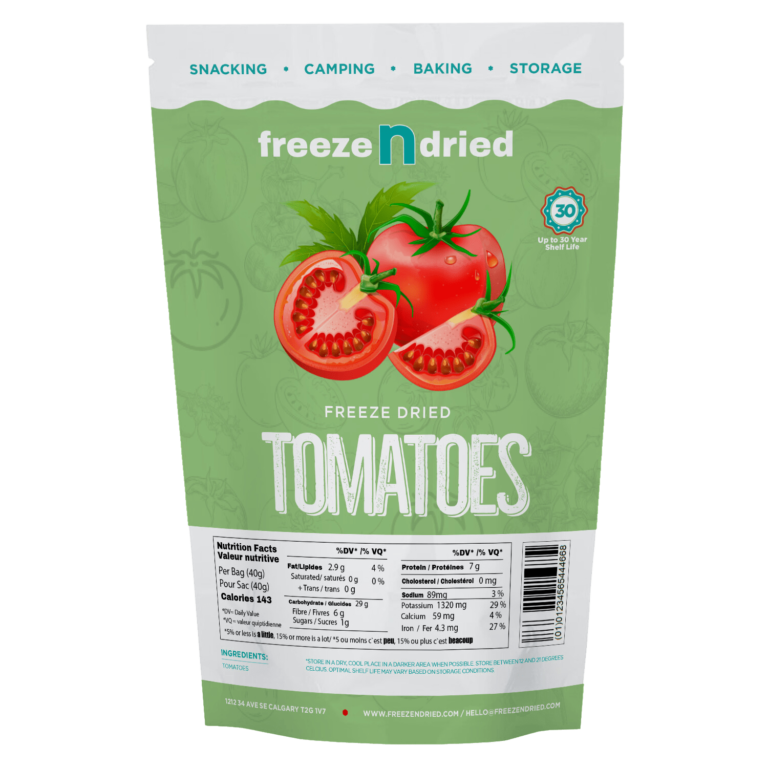 Freeze-Dried Vegetables