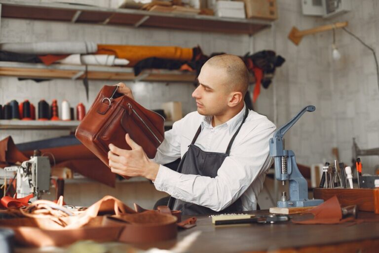 Leather Tote Bag