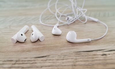 Little White Earbuds