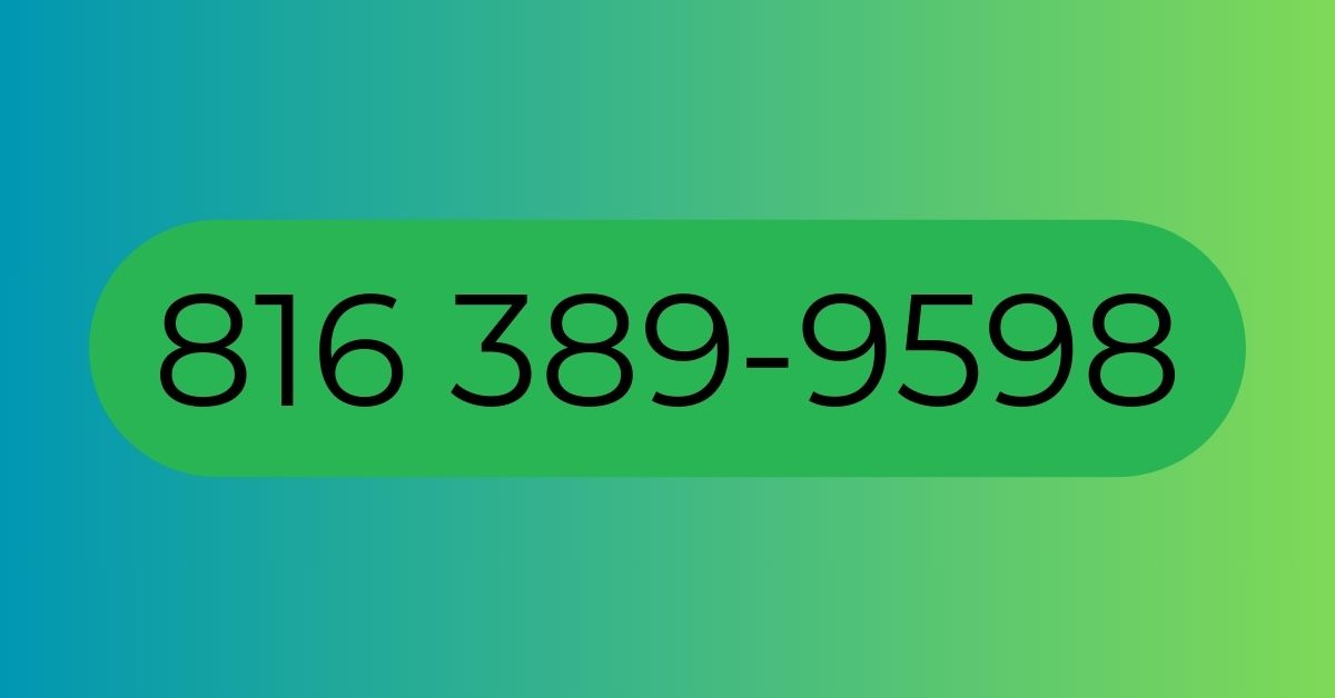 816 389-9598