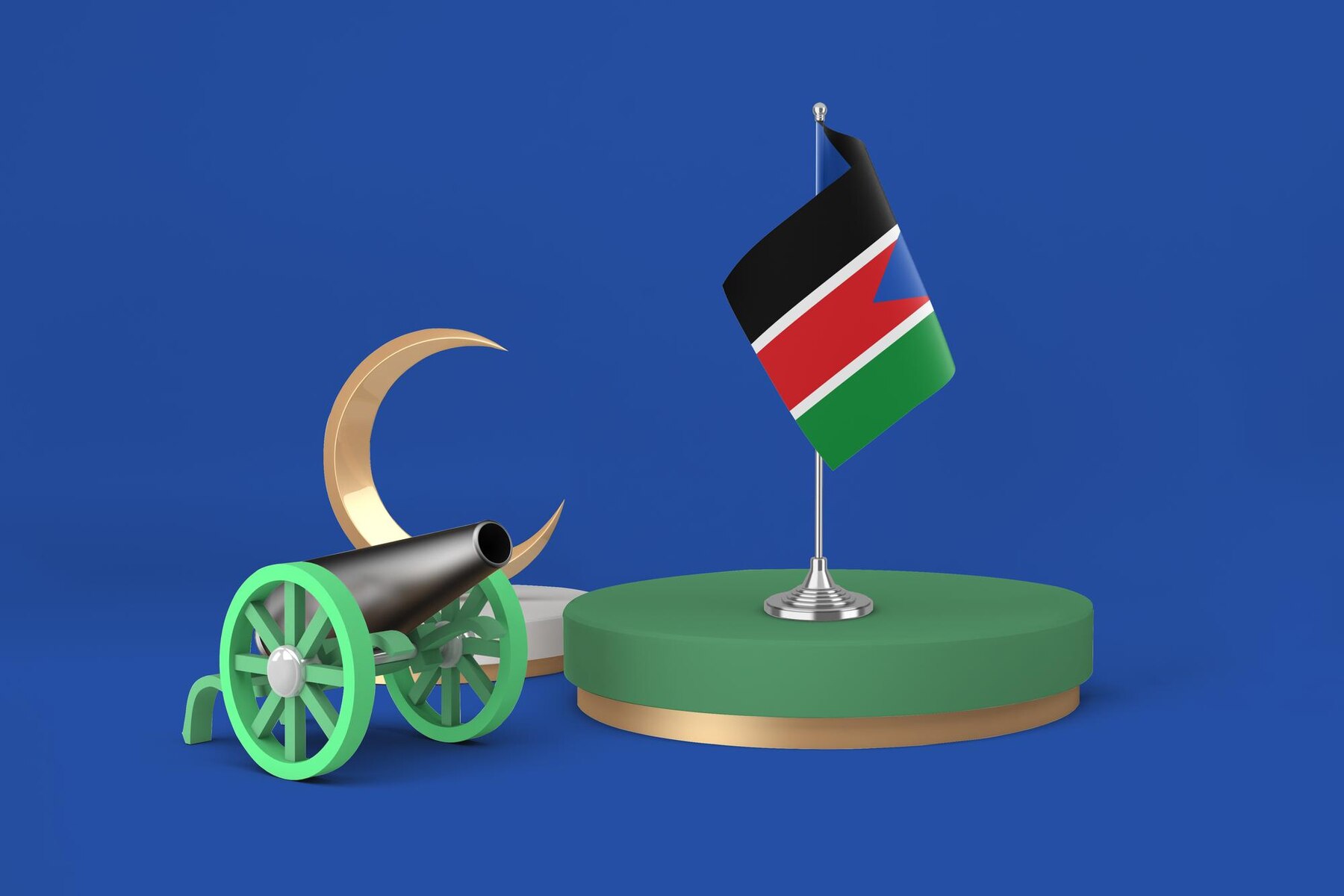 The Southern Sudan Flag