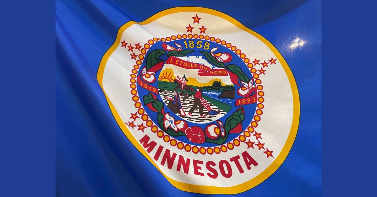 The Old Minnesota Flag