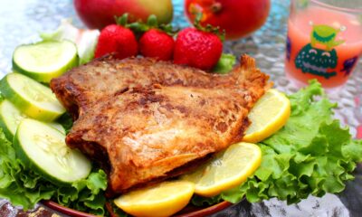 Fried Porgy Fish