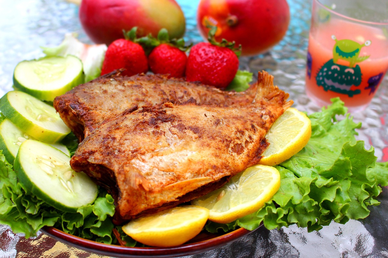 Fried Porgy Fish