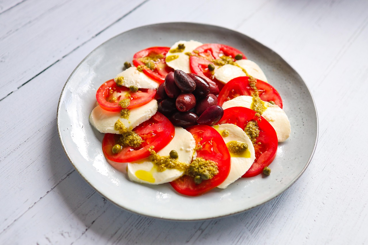 Bruschetta Caprese Salad
