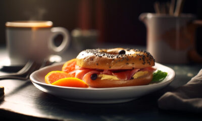 Breakfast Bagel Bites