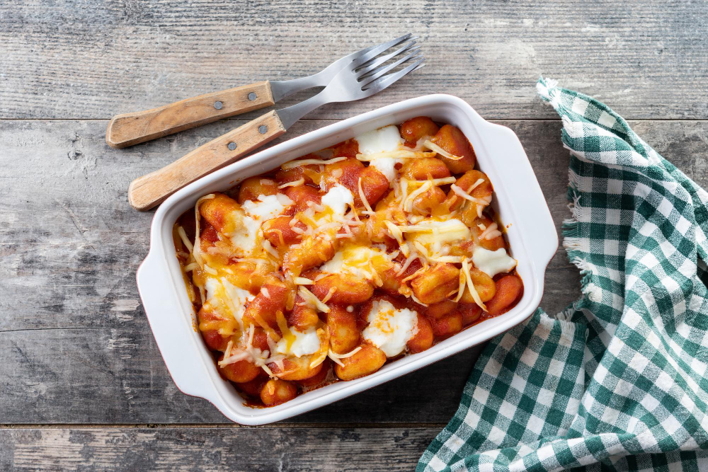 Taco Gnocchi Bake