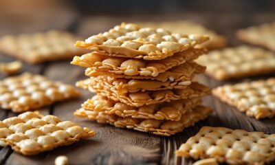Peanut Butter Rice Crackers