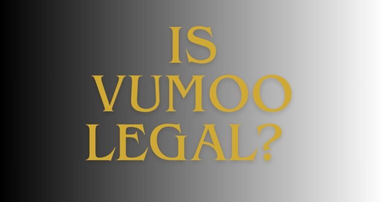 Is Vumoo Legal